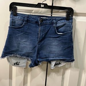Gianni bini size 5 blue jean shorts